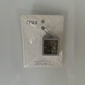 Crux charm pendant